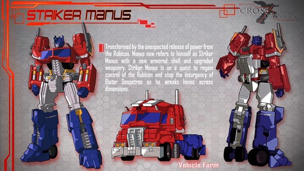 MTCD 01 Striker Manus Reveal Cross Dimension Series Unofficial Optimus Prime From Maketoys  (8 of 9)